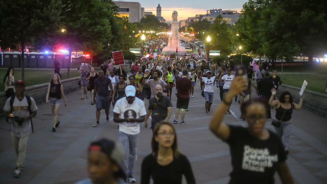 BLM protest in DC